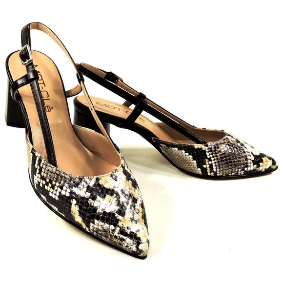 Mot-Cle Shoes - MOT-CLe 🇮🇹 WOMEN BLACK LEATHER SUMMER FASHION COMFORT SANDALS